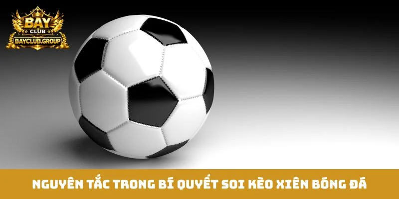 Nguyên tắc trong bí quyết soi kèo xiên bóng đá