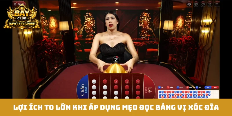 Lợi ích to lớn khi áp dụng mẹo đọc bảng vị xóc đĩa